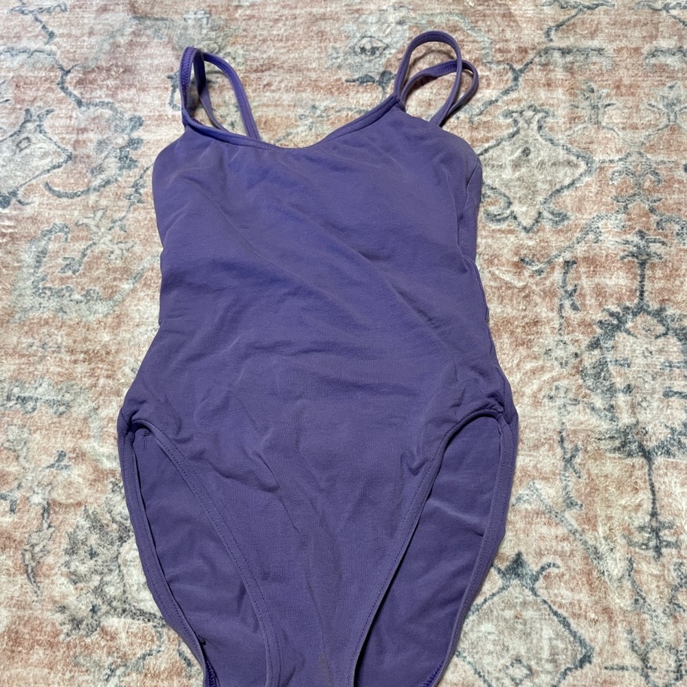 Capezio leotard lavander